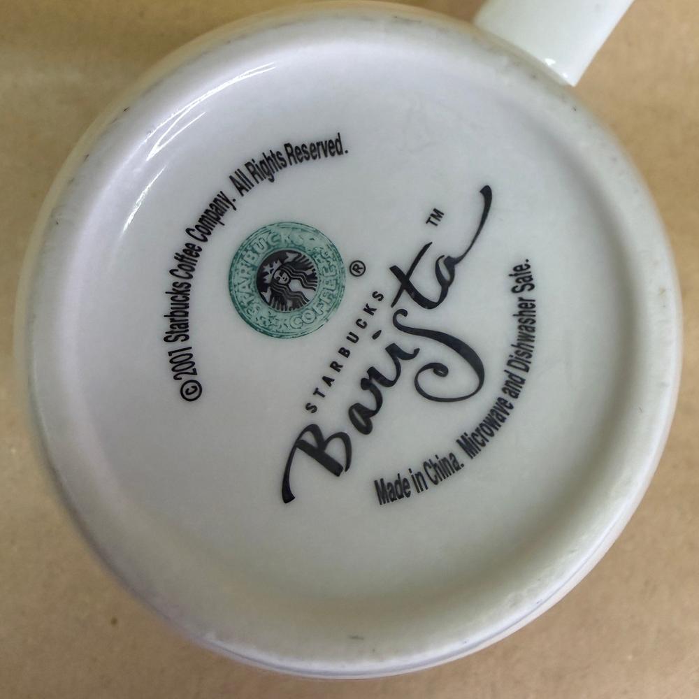 Starbucks Barista Abbey White Est. 1971 Mug-2001