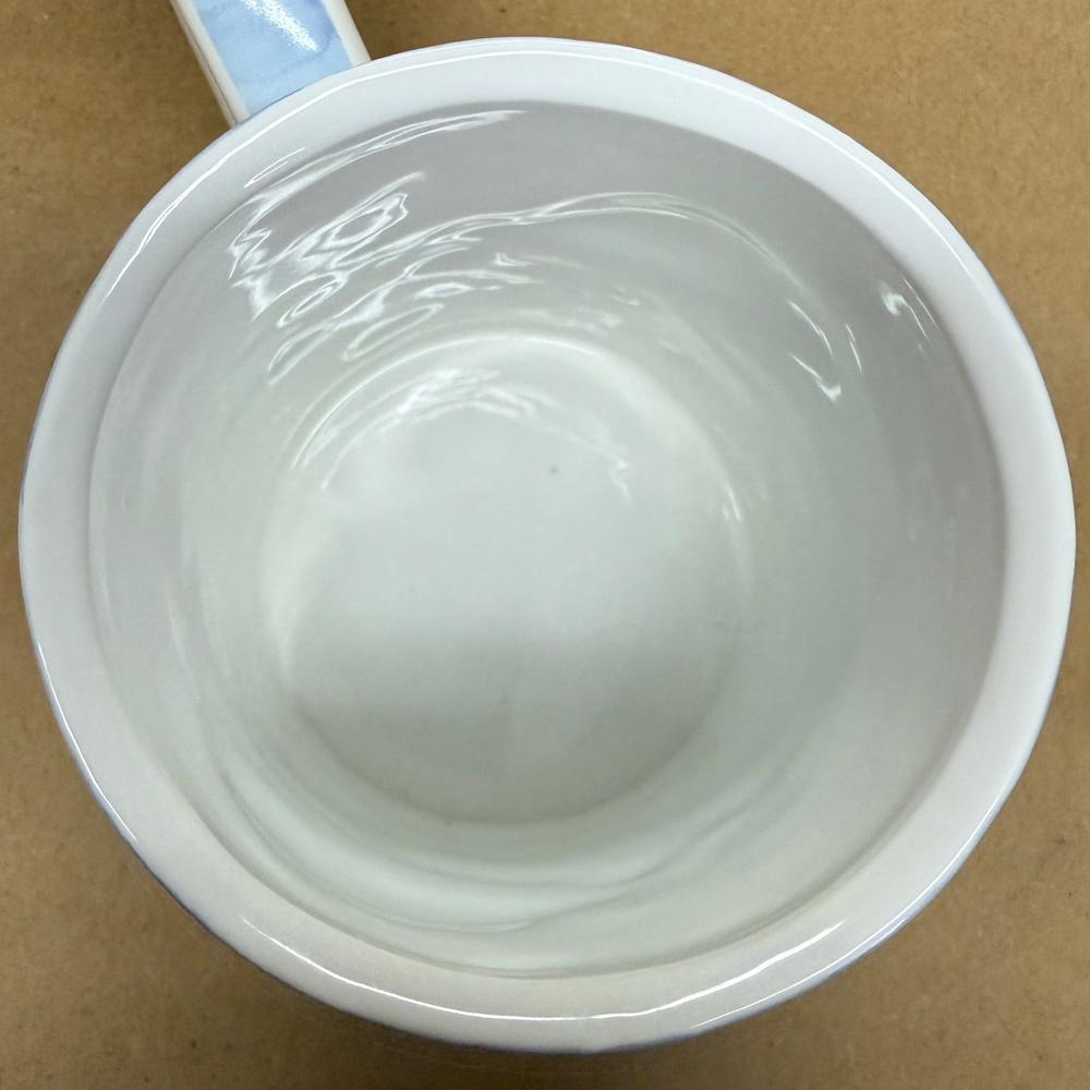 Cape Shore Beach Umbrellas Embossed Mug