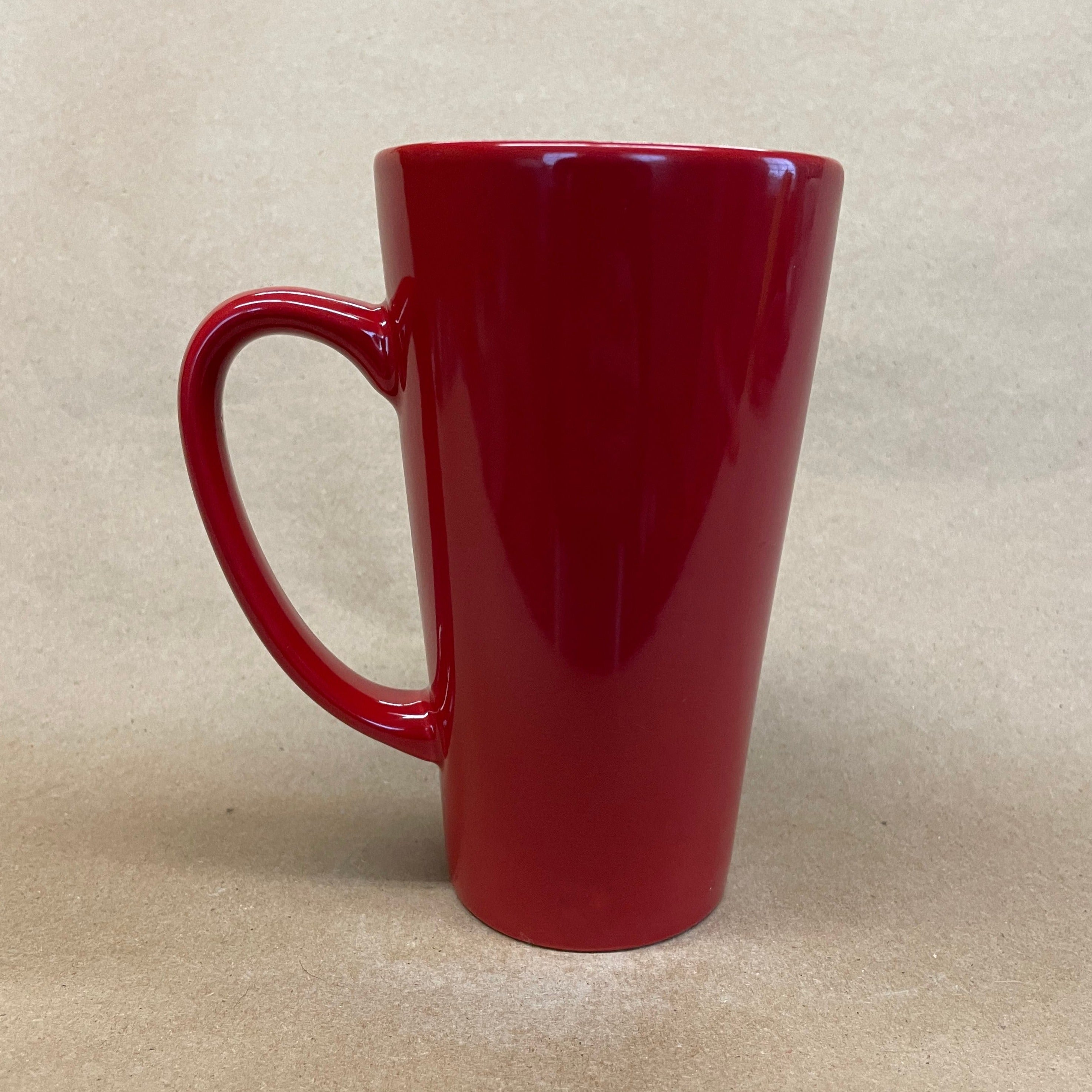 The Voice I Want You Tall Red Mug