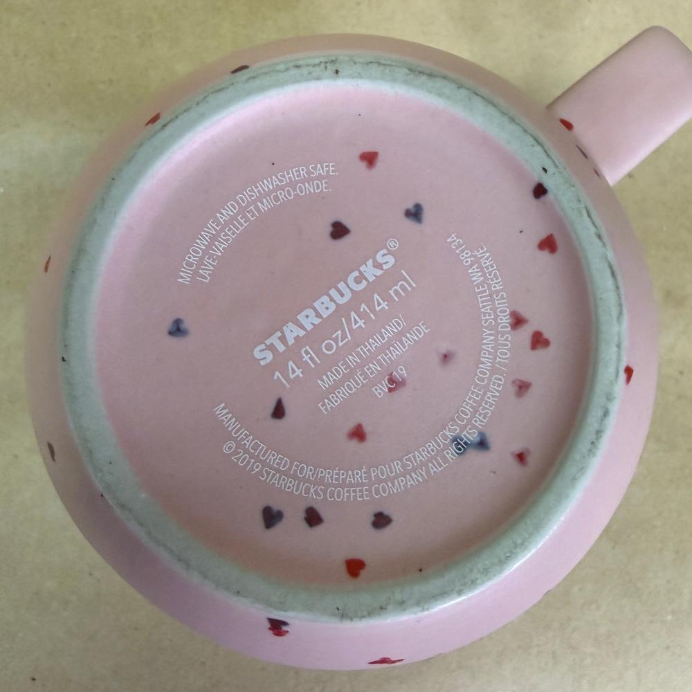 Starbucks Valentine's Heart Confetti Mug-2020