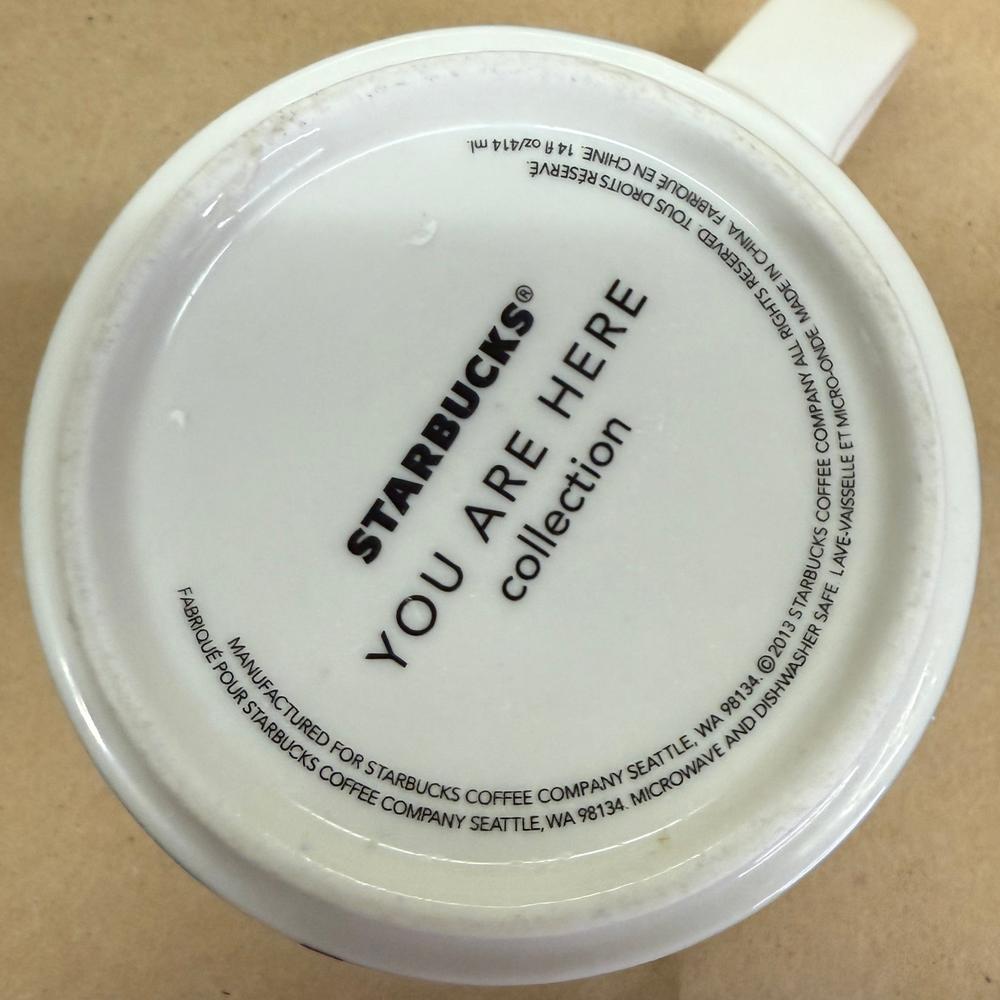 Starbucks You Are Here Series Lake Tahoe Mug-2013