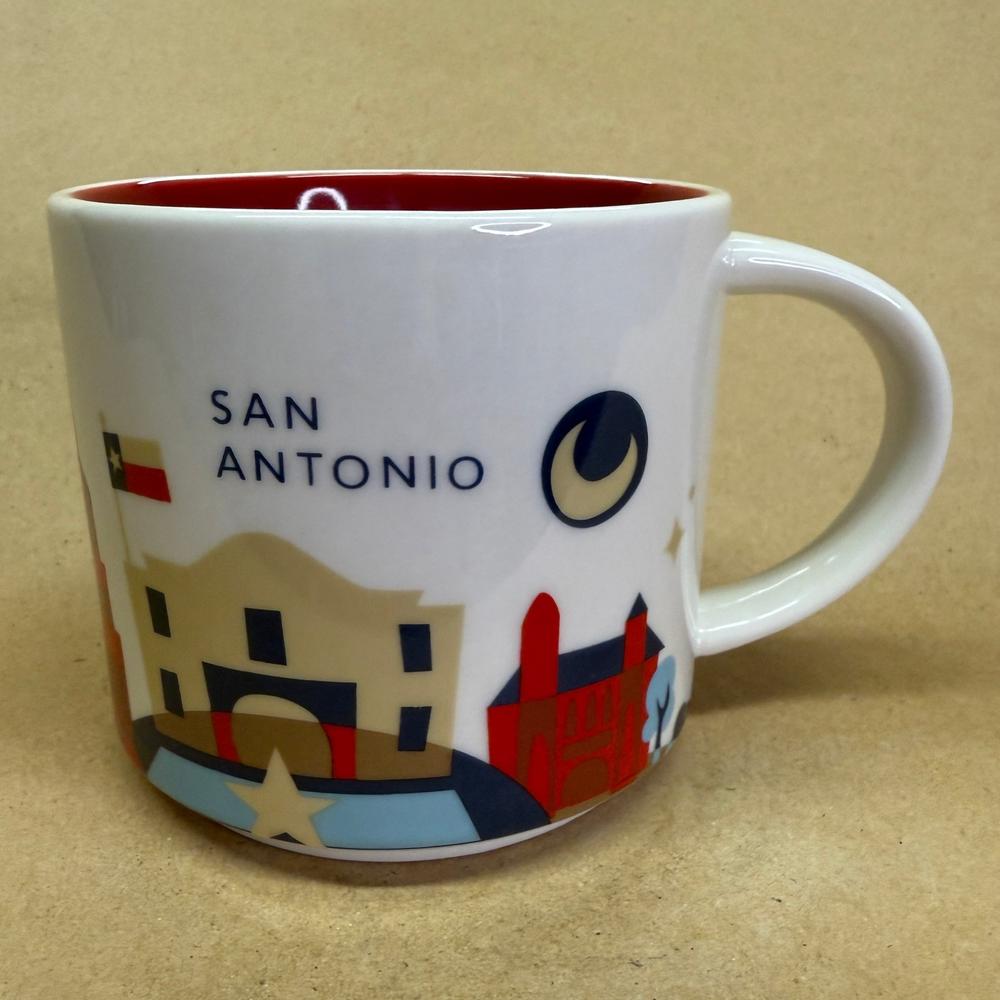 Starbucks You Are Here Series San Antonio Mug-2013