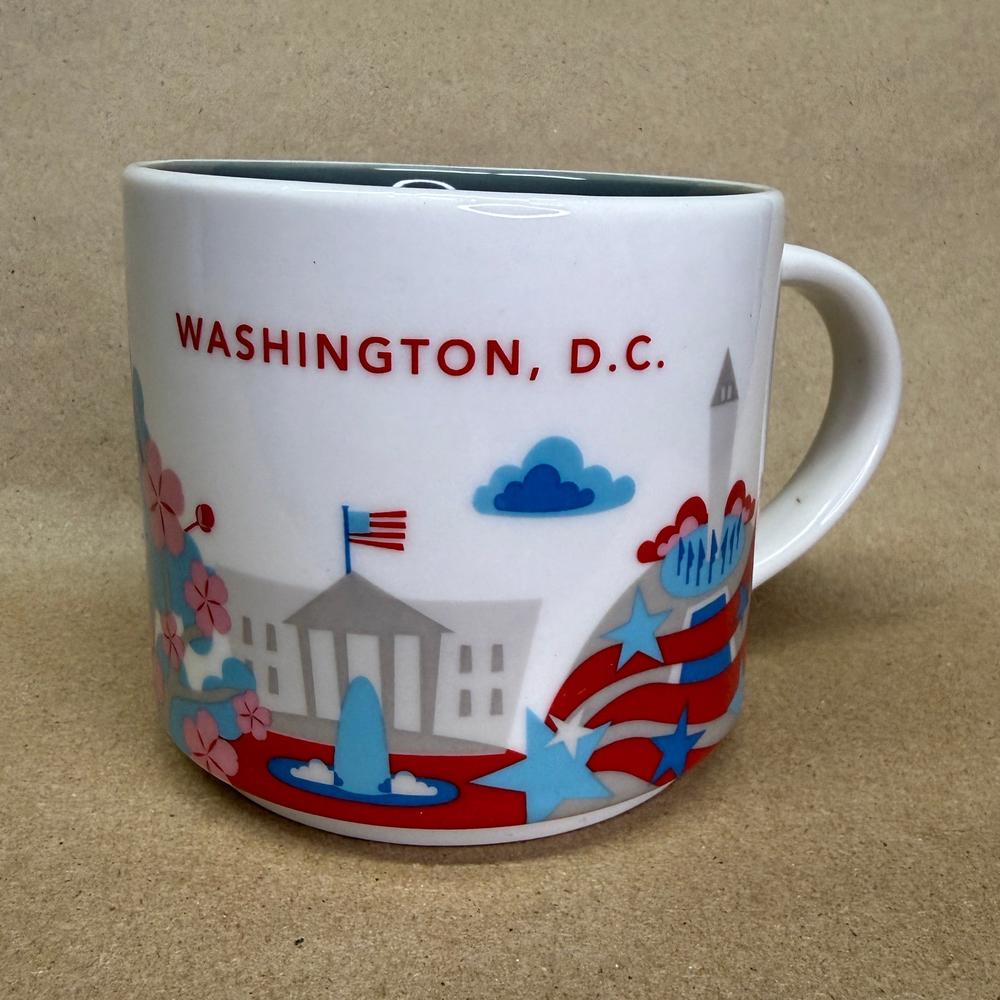 Starbucks You Are Here Series Washington DC Mug-2013