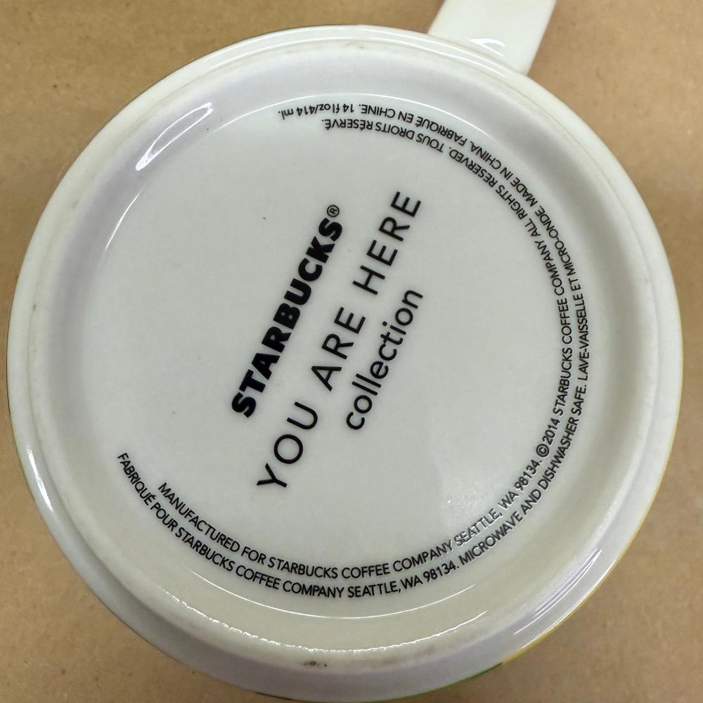 Starbucks You Are Here Series Wisconsin Mug-2014