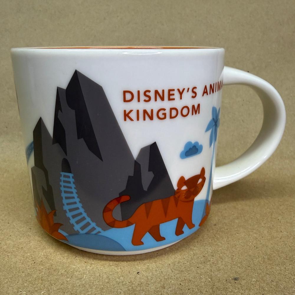 Starbucks You Are Here Series Disney Parks Animal Kingdom Tiger Mug v2