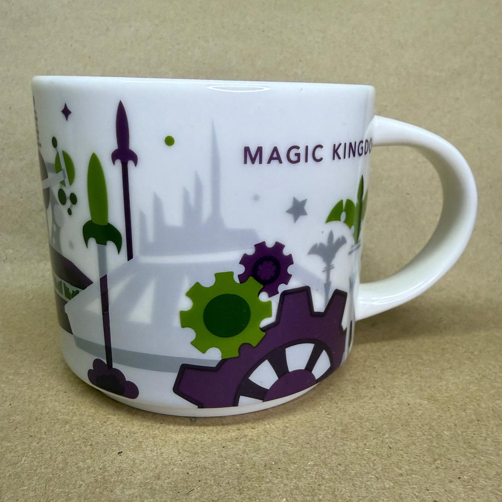 Starbucks You Are Here Disney Parks Magic Kingdom Tomorrowland Mug