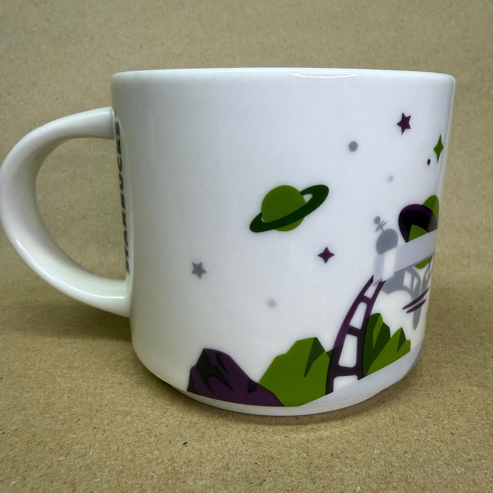 Starbucks You Are Here Disney Parks Magic Kingdom Tomorrowland Mug