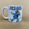 World Class Policeman Cartoon Mug