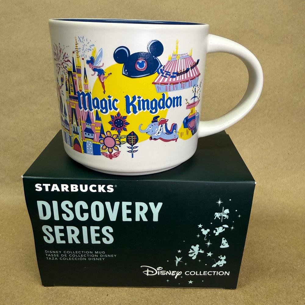 Starbucks Discovery Disney Magic Kingdom Mug NIB-2024