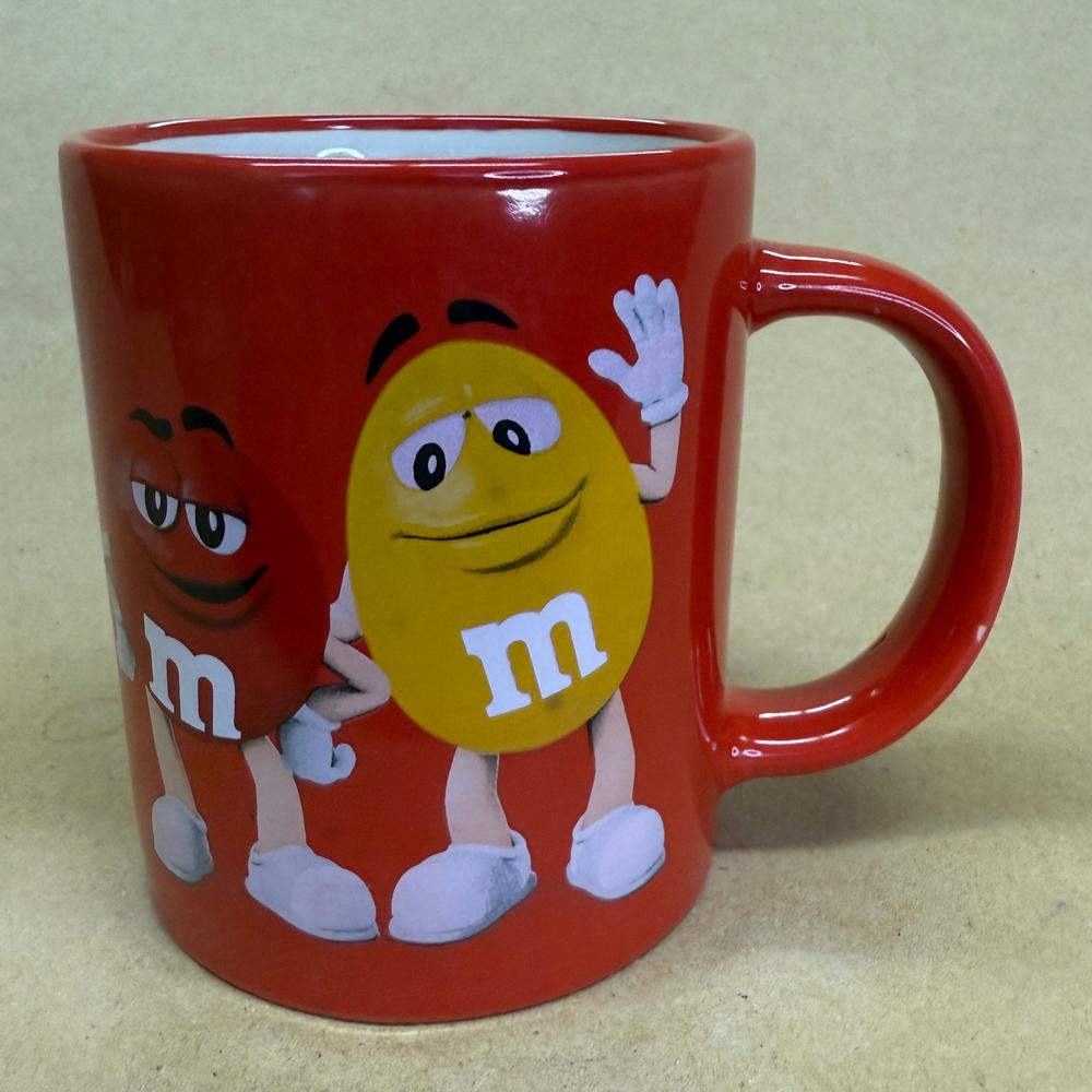 M&M's Red and Yellow Candy Mug-2021