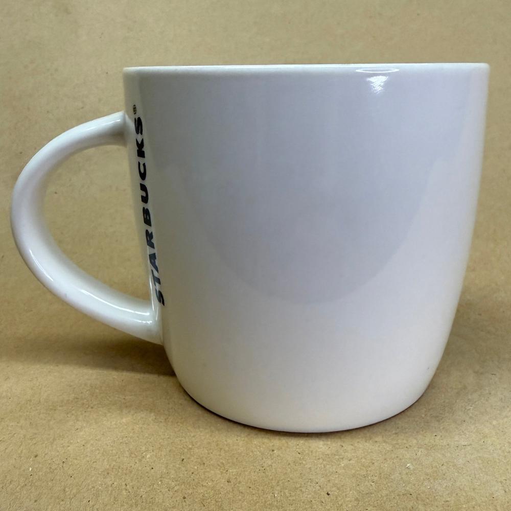 Starbucks White with Extra Large Green Siren Mug-2017