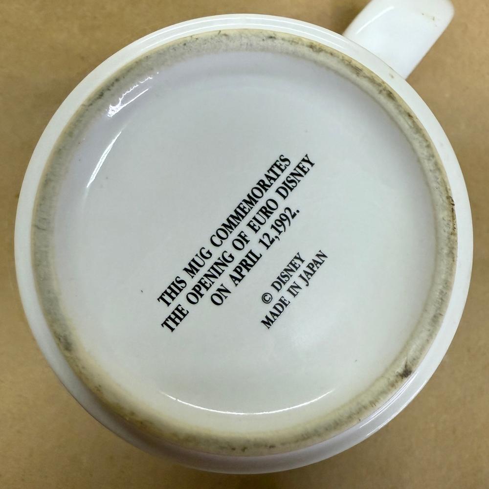Euro-Disney Opening Day April 12, 1992 Mug