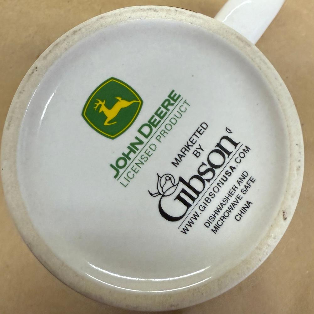 John Deere Boy Admiring through Window Mug