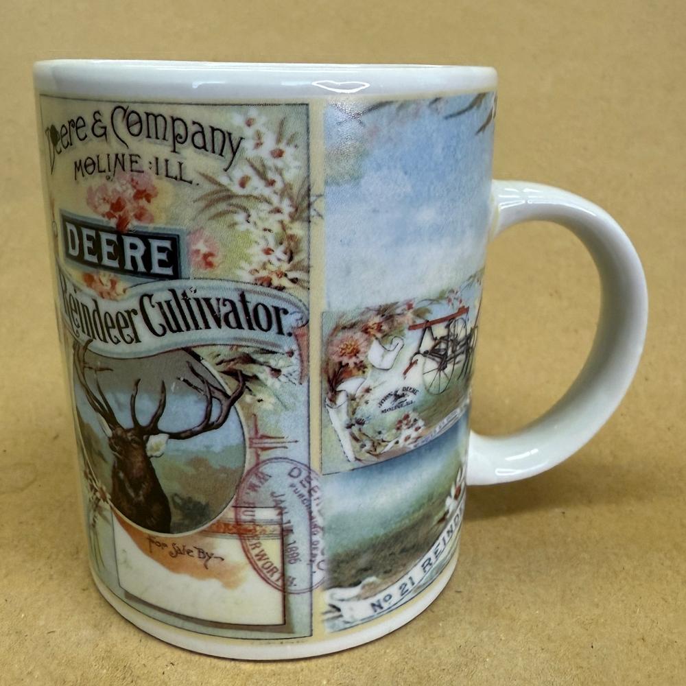 John Deere Reindeer Cultivator Mug