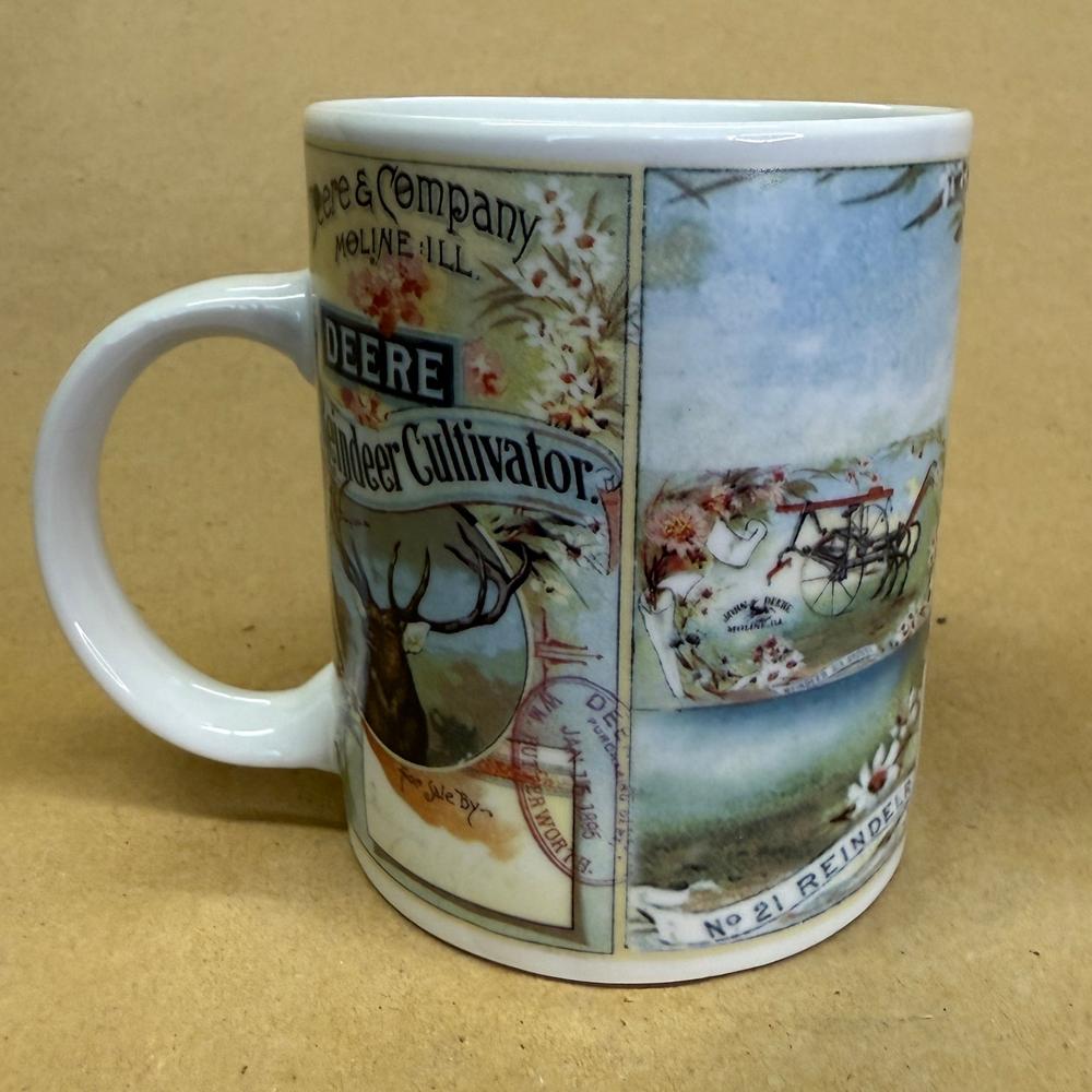 John Deere Reindeer Cultivator Mug