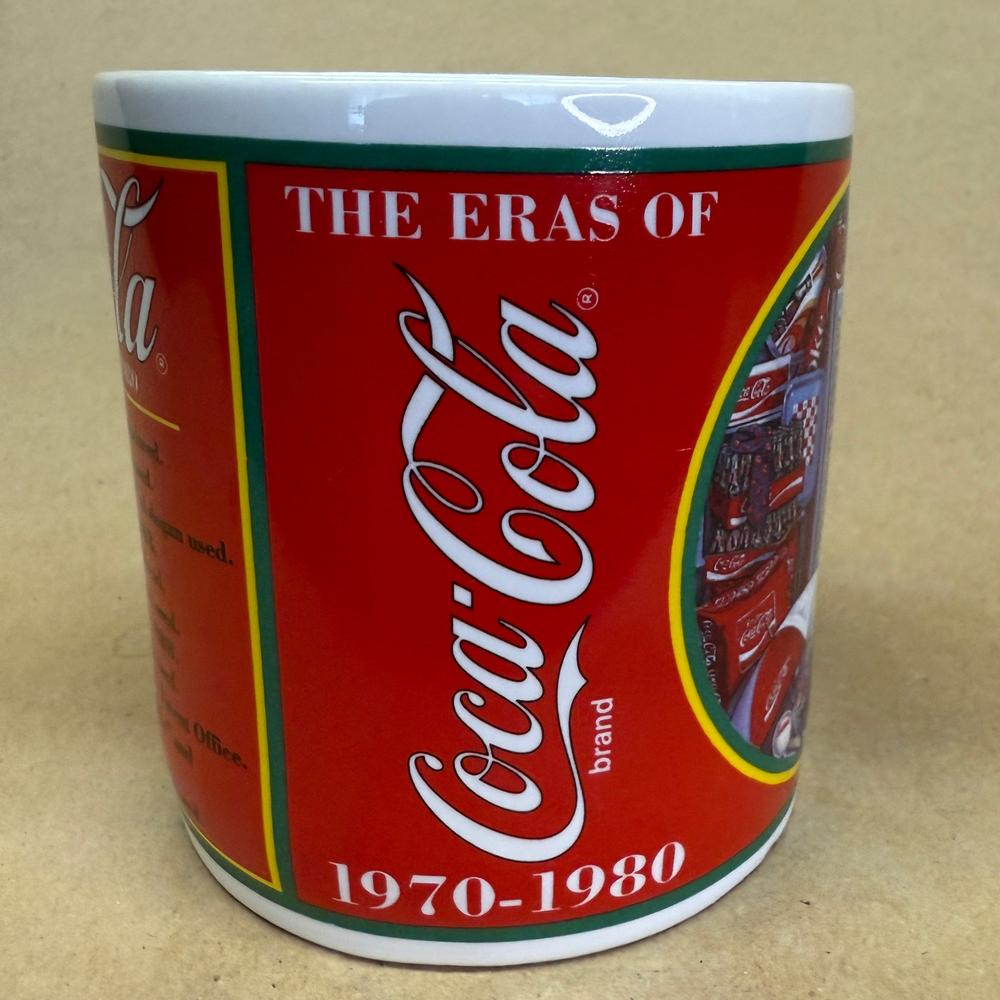 Coca Cola The Eras of Coca Cola 1970-1980 Mug-1995