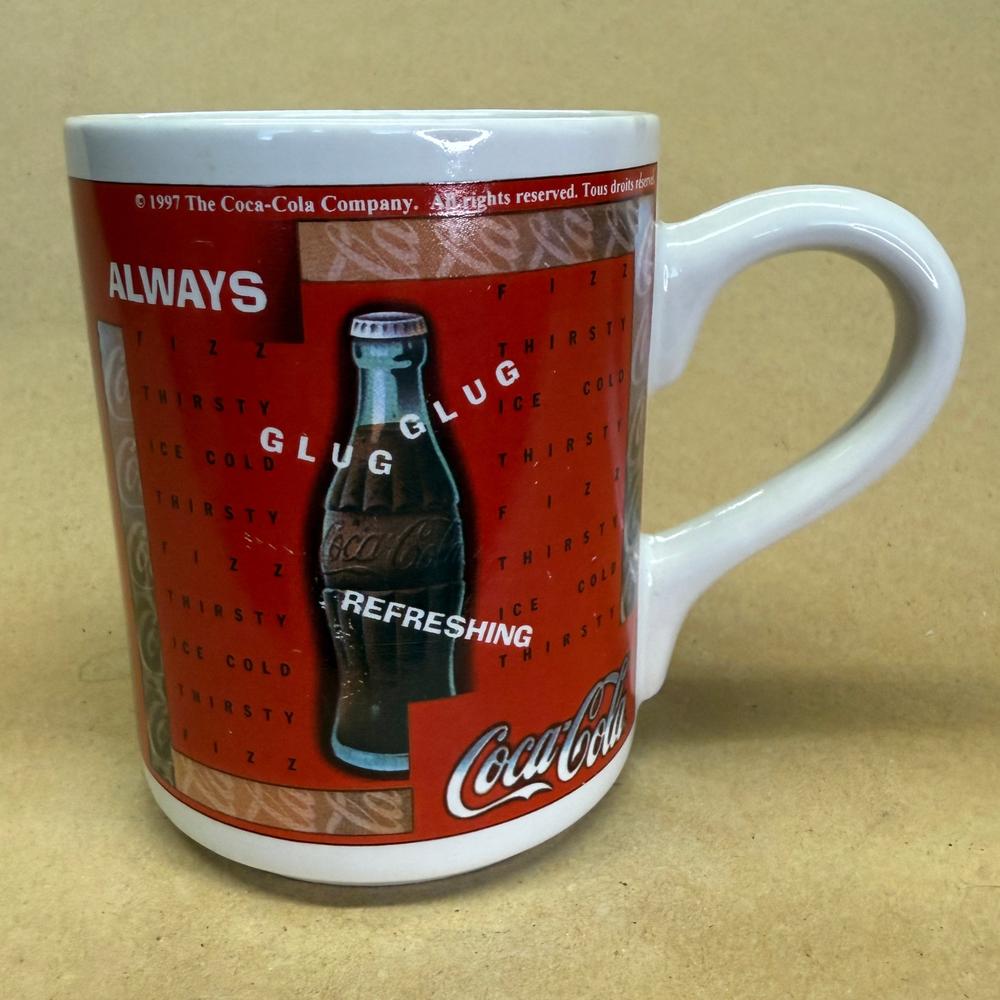 Coca Cola Always Refreshing Glug Glug Mug-1997