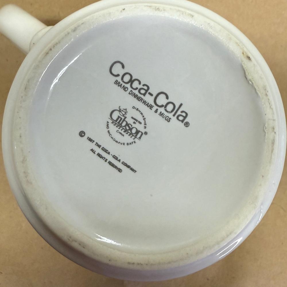 Coca Cola Always Refreshing Glug Glug Mug-1997