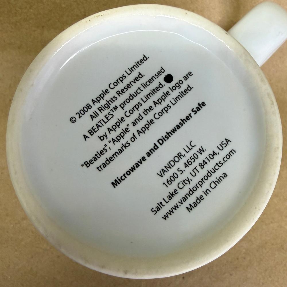 The Beatles Abbey Road Album Cover Mug NIB-2008