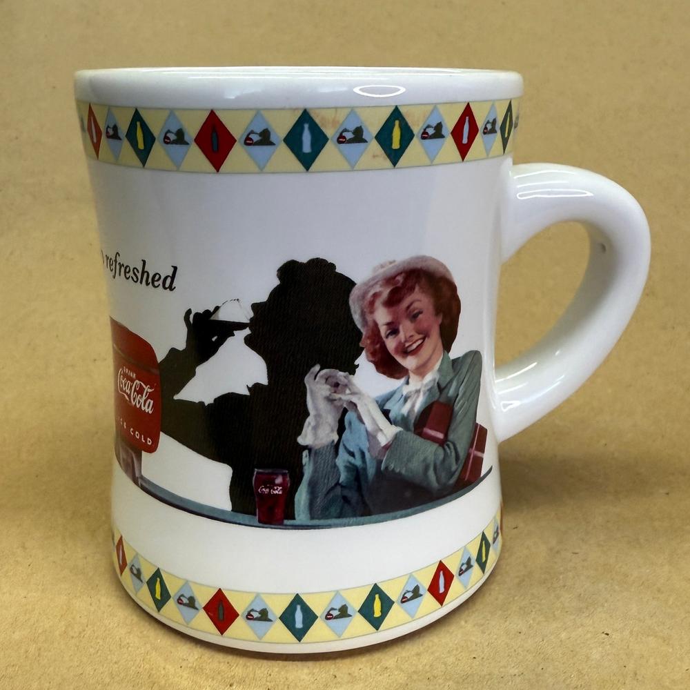 Coca Cola Shop Refreshed Diner Style Mug-2000