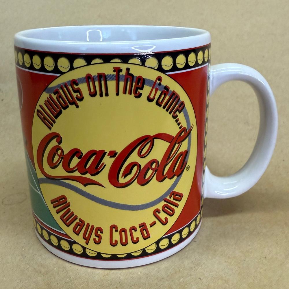 Coca Cola Tennis Ball Always on the Game Mug-1997