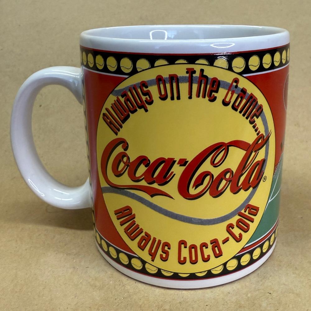 Coca Cola Tennis Ball Always on the Game Mug-1997