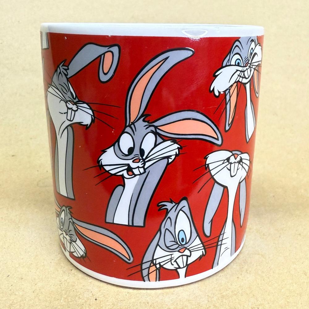 Looney Tunes Applause Bug Bunny Funny Faces Mug-1994