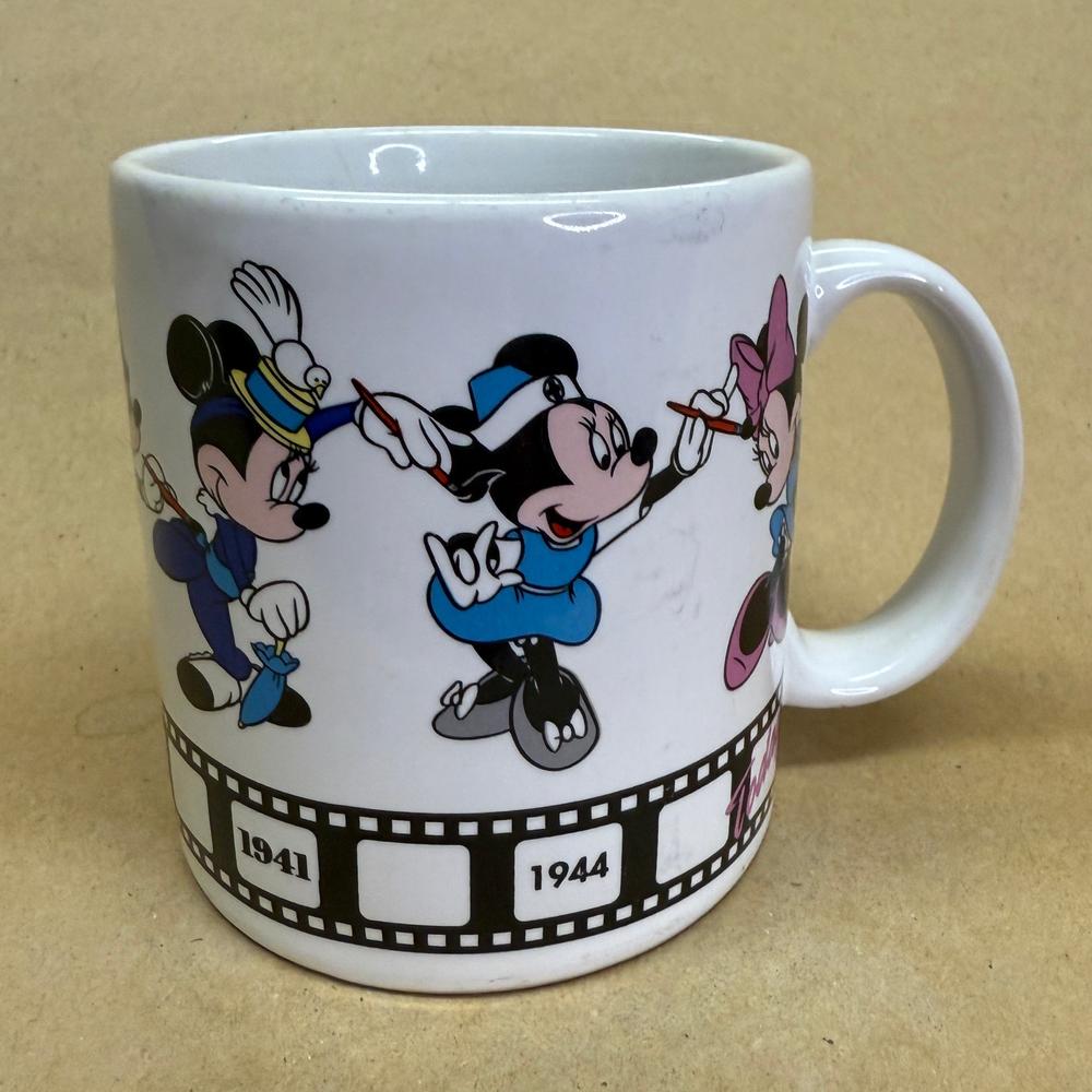 Disney Applause Minnie Thru the Years Mug