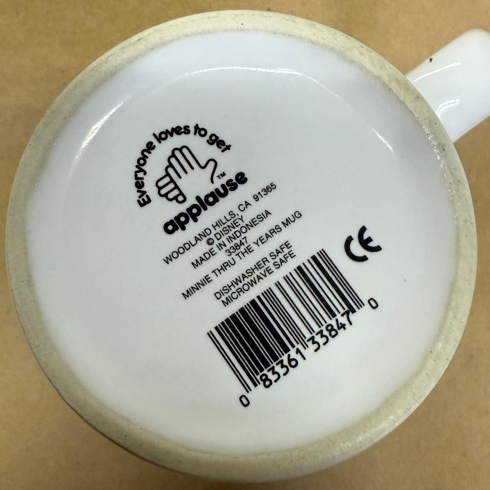 Disney Applause Minnie Thru the Years Mug