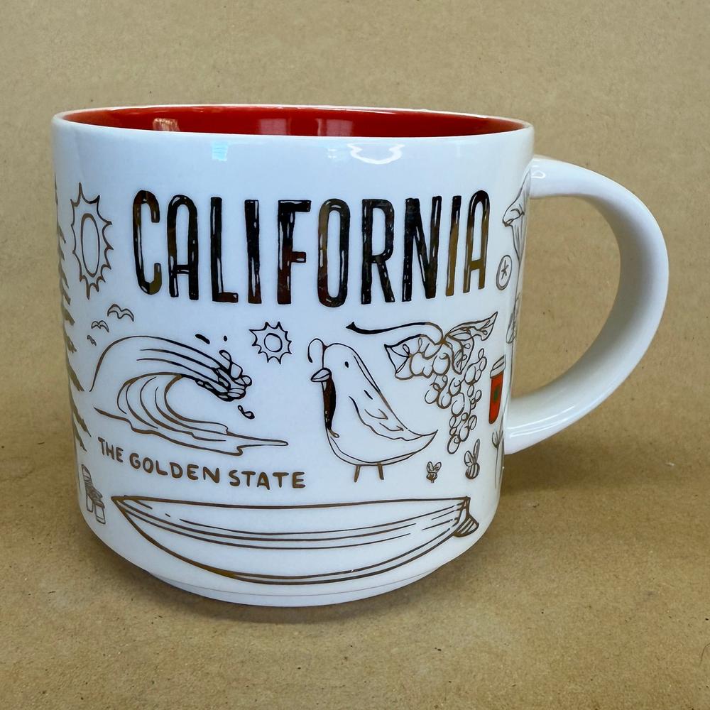 Starbucks Been There Series California Gold Mug-2018