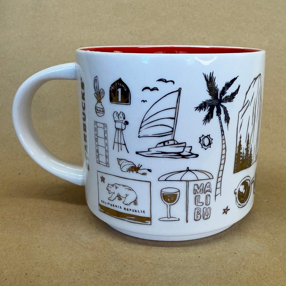 Starbucks Been There Series California Gold Mug-2018