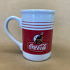 Coca-Cola Red Striped Mug