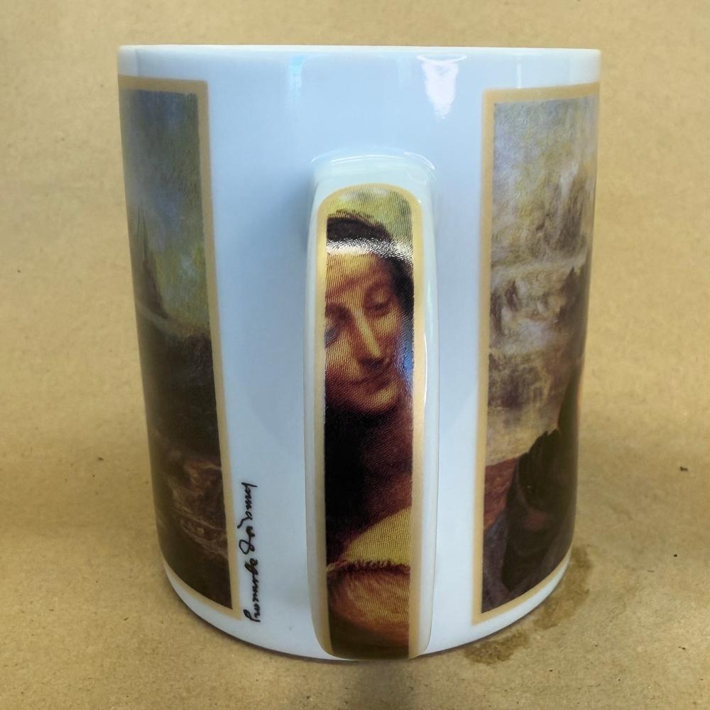 Cafe Arts Leonardo da Vinci Mona Lisa/St Anne Mary Mug