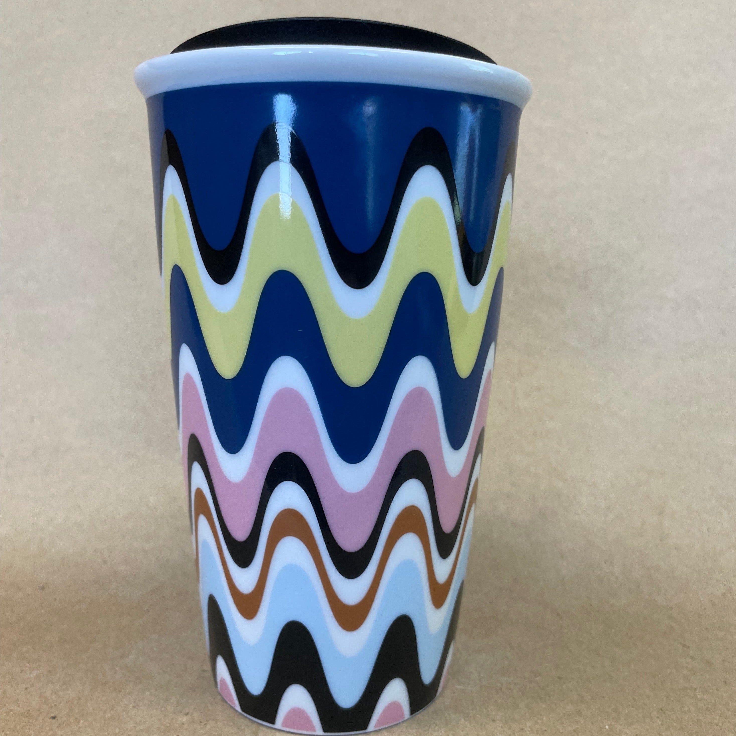 Starbucks Wavy Ceramic Tumbler Mug