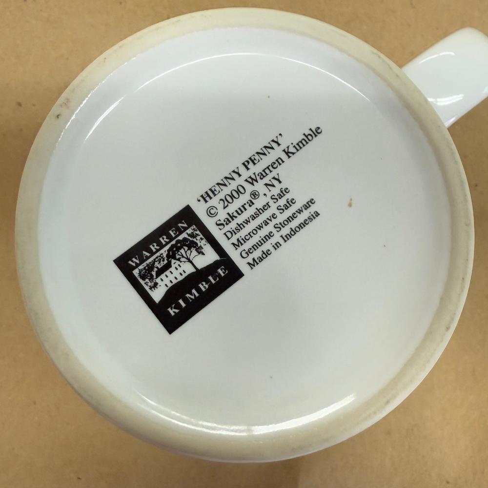 Warren Kimble Henny Penny Sakura Mug-2000