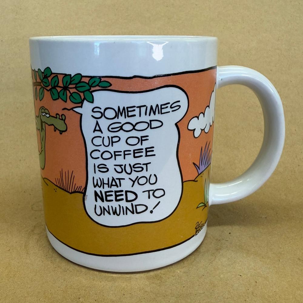 Animal Crackers Snake Sometimes a Good Cup of Coffee Mug-1982