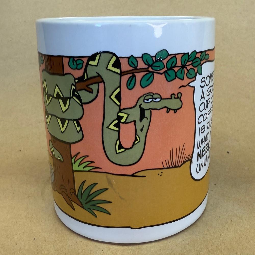 Animal Crackers Snake Sometimes a Good Cup of Coffee Mug-1982