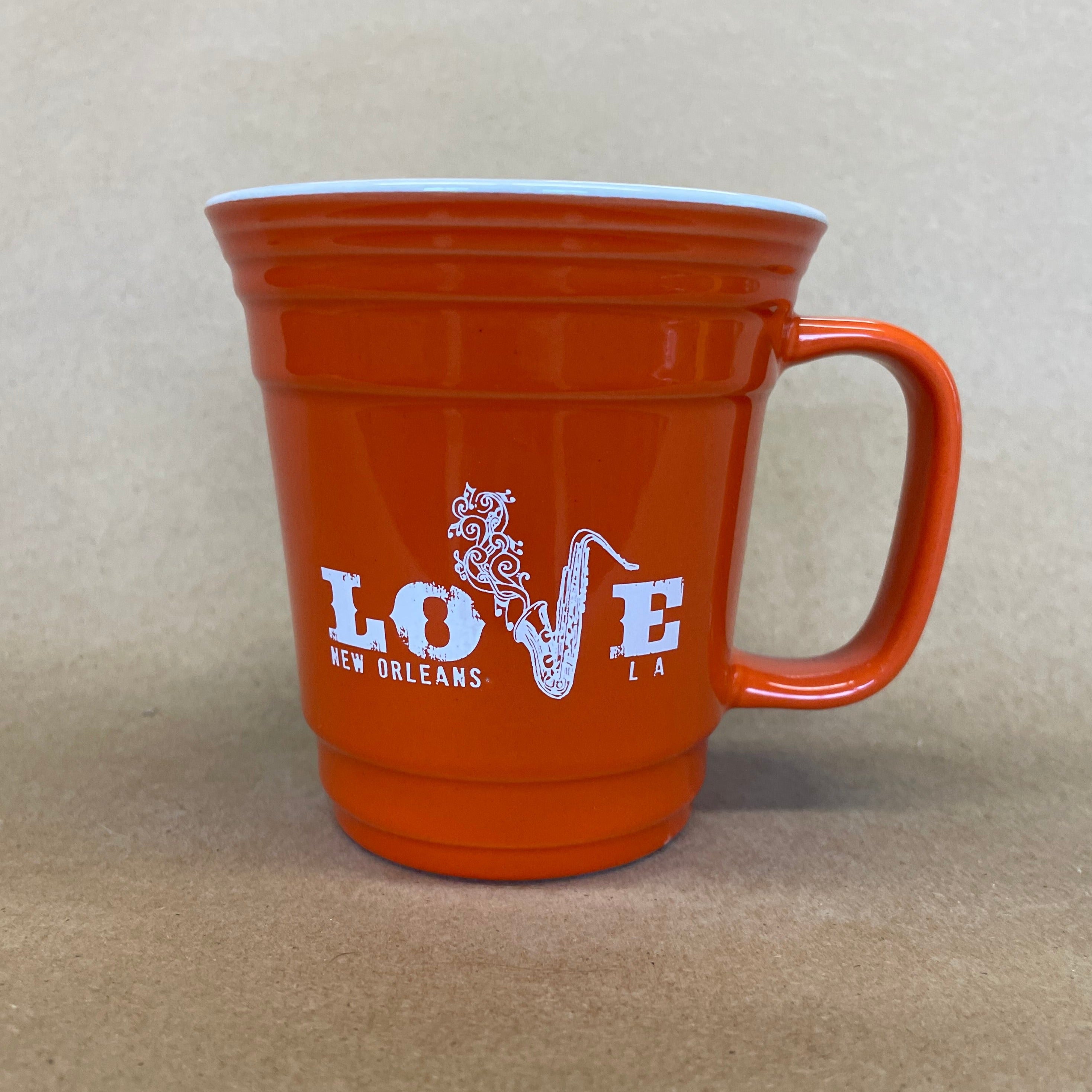 New Orleans LOVE Saxophone Mug