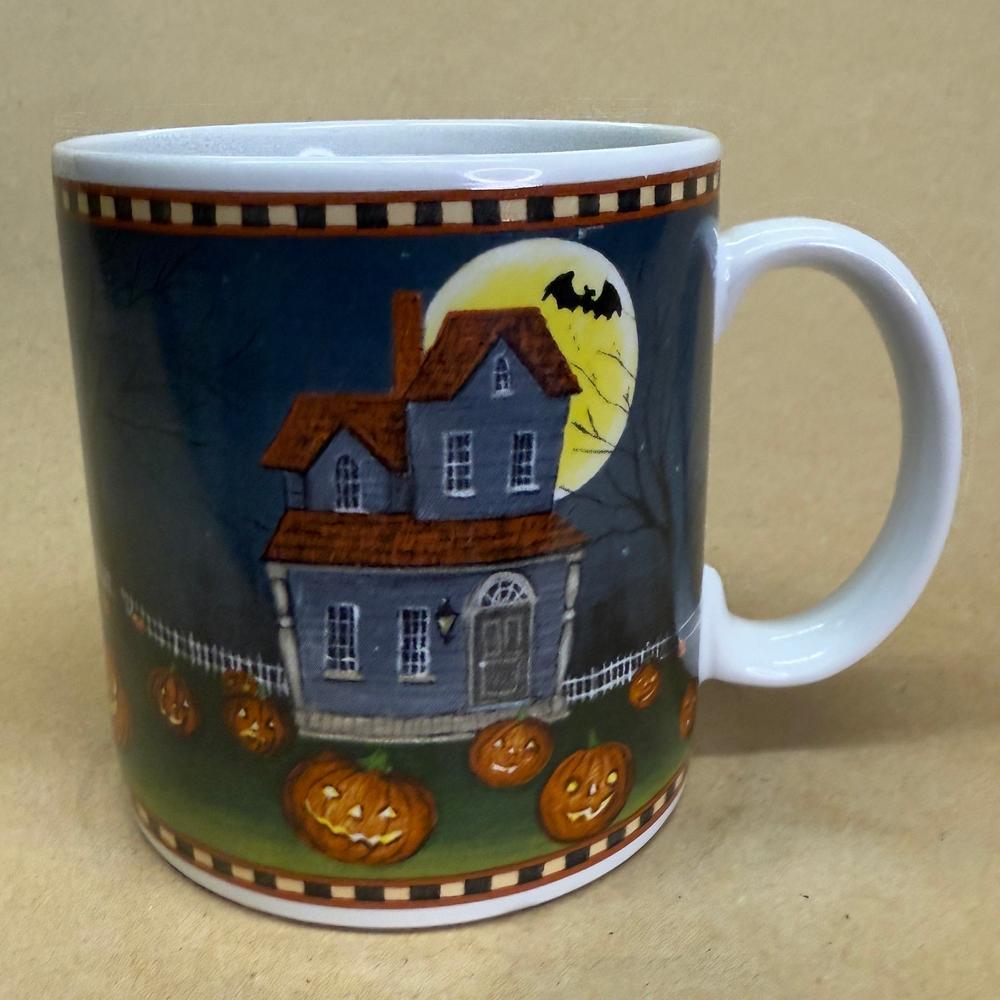 Sakura David Carter Brown Collection Pumpkin Hollow Neighborhood Mug-2002