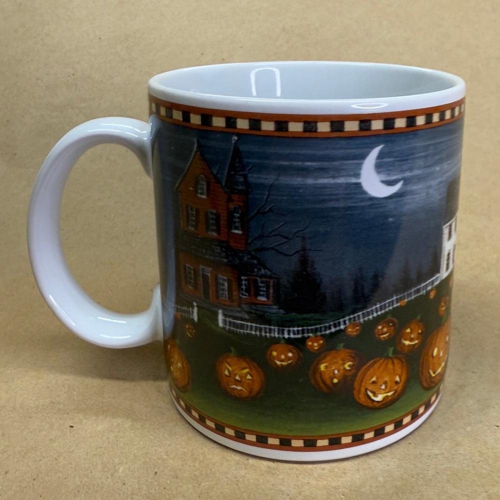 Sakura David Carter Brown Collection Pumpkin Hollow Neighborhood Mug-2002