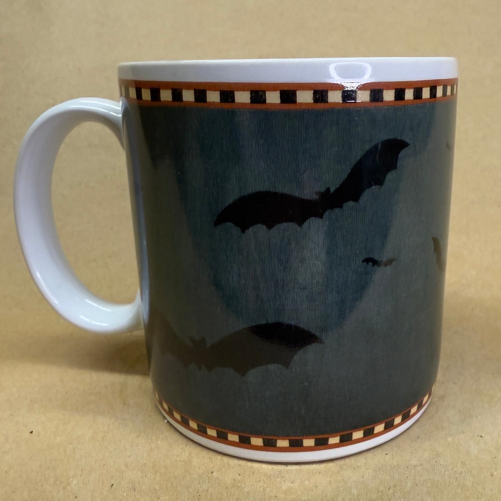 Sakura David Carter Brown Collection Pumpkin Hollow Owls Mug-2002