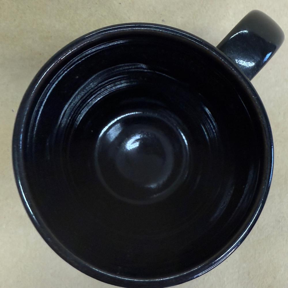 Death Wish Coffee Skull and Crossbones Deneen Pottery Mug-2017