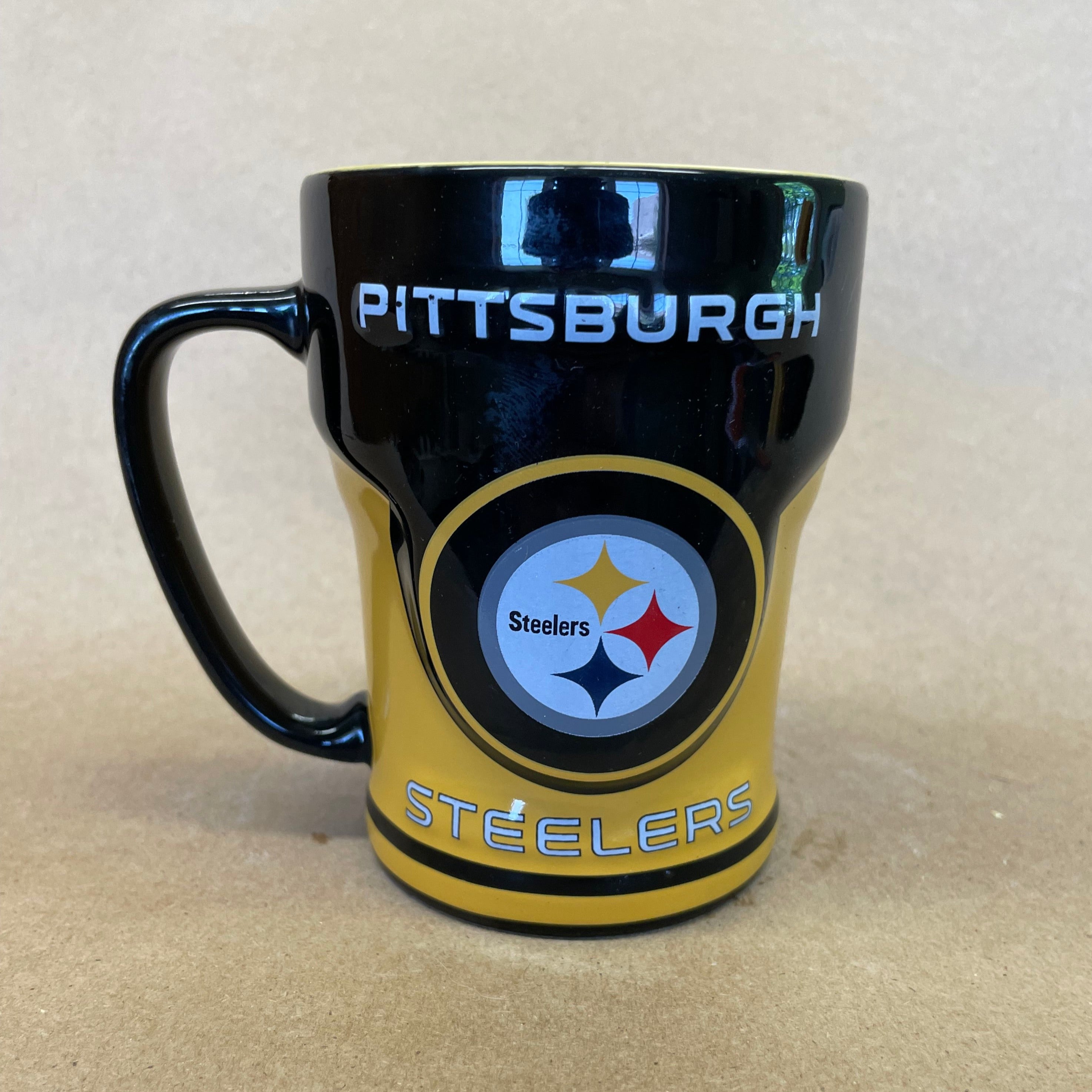 Pittsburgh Steelers Embossed Logo Mug