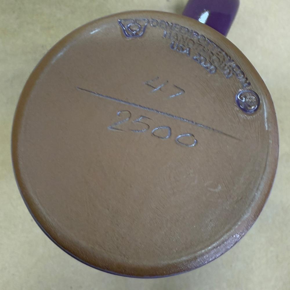 Death Wish Coffee Black Coffee Master of Vitality Deneen Pottery Mug NIB-2020 #47/2500