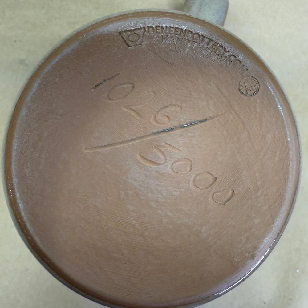 Death Wish Coffee The Nevermore Deneen Pottery Mug NIB-2018 #1026/2500