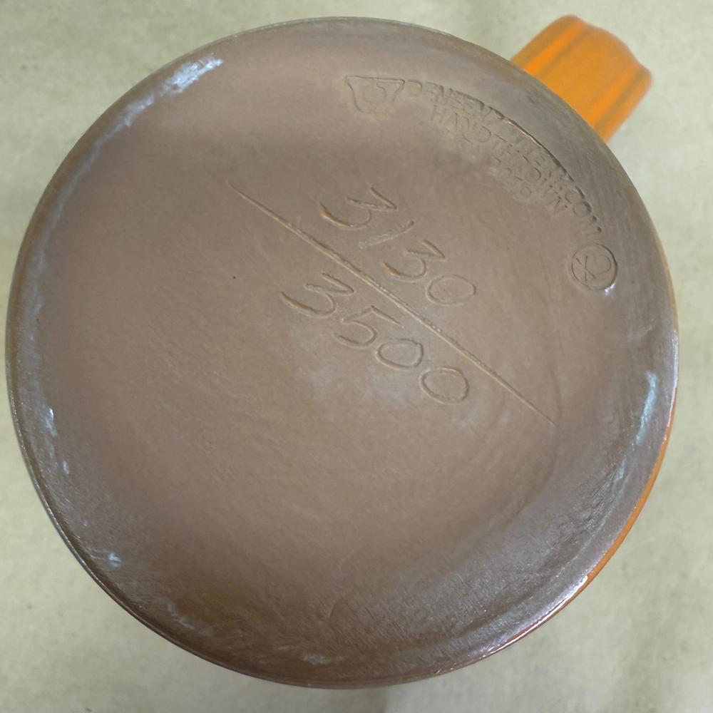 Death Wish Coffee Cauldron Aged Pumpkin Deneen Pottery Mug NIB-2019 #3130/3500