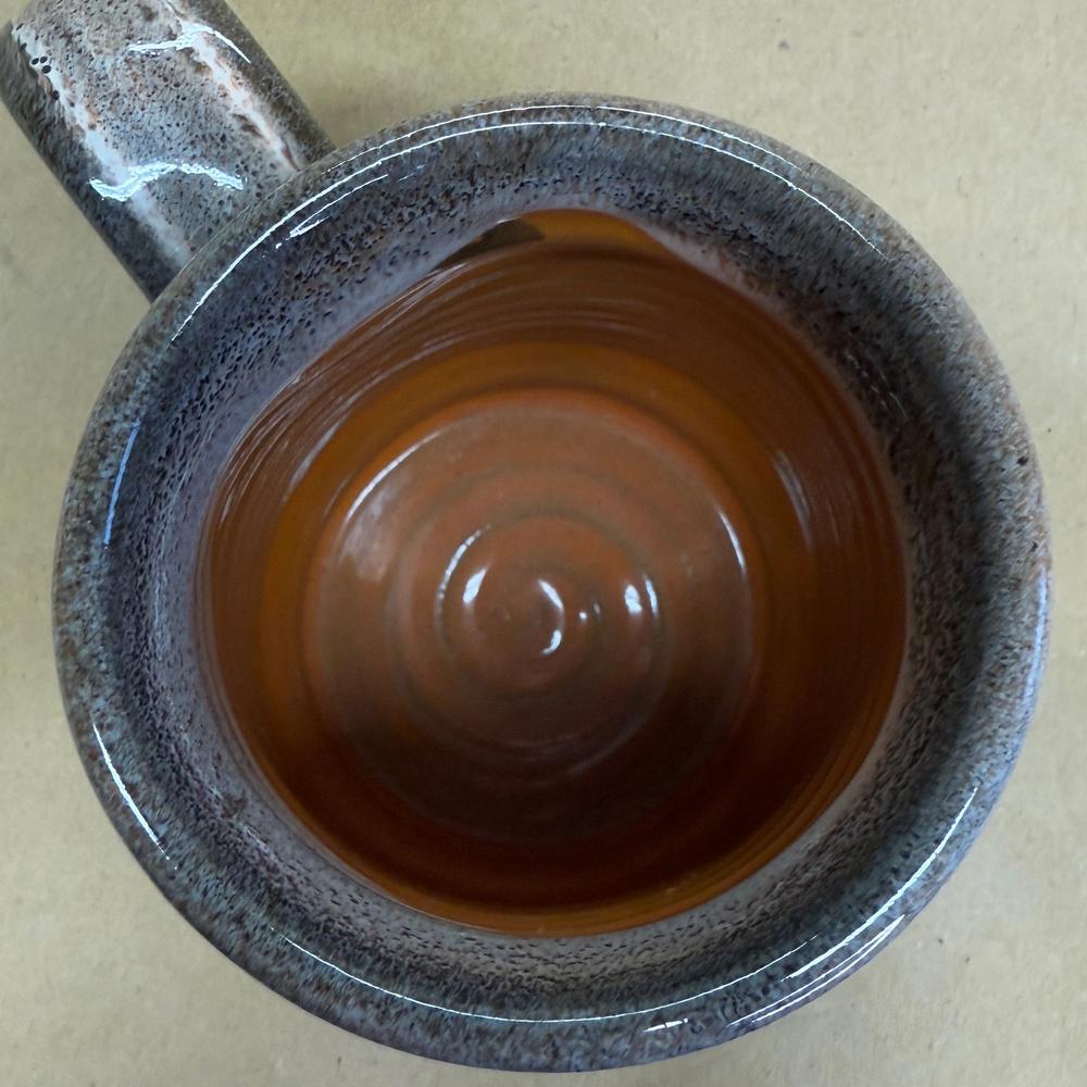 Death Wish Coffee Cauldron Aged Pumpkin Deneen Pottery Mug NIB-2019 #3130/3500