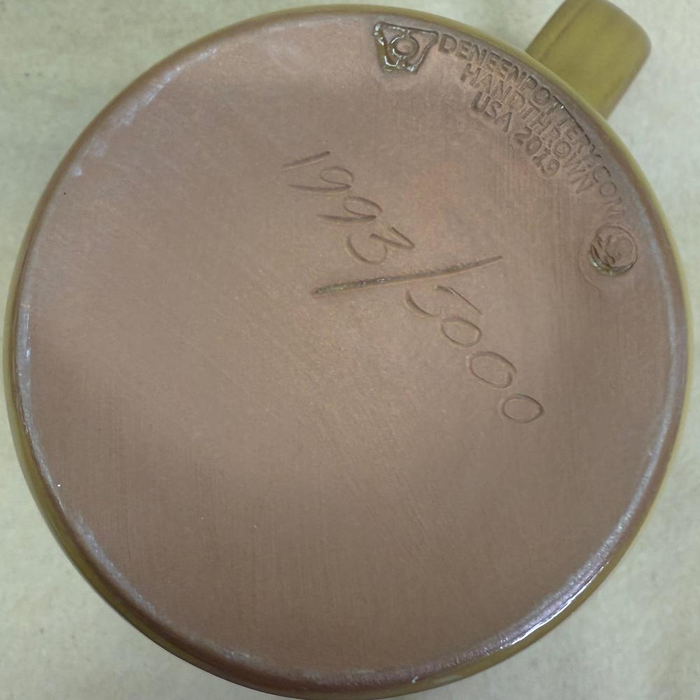 Death Wish Coffee St Patrick & Caorthannach Deneen Pottery Mug NIB-2019 #1993/5000