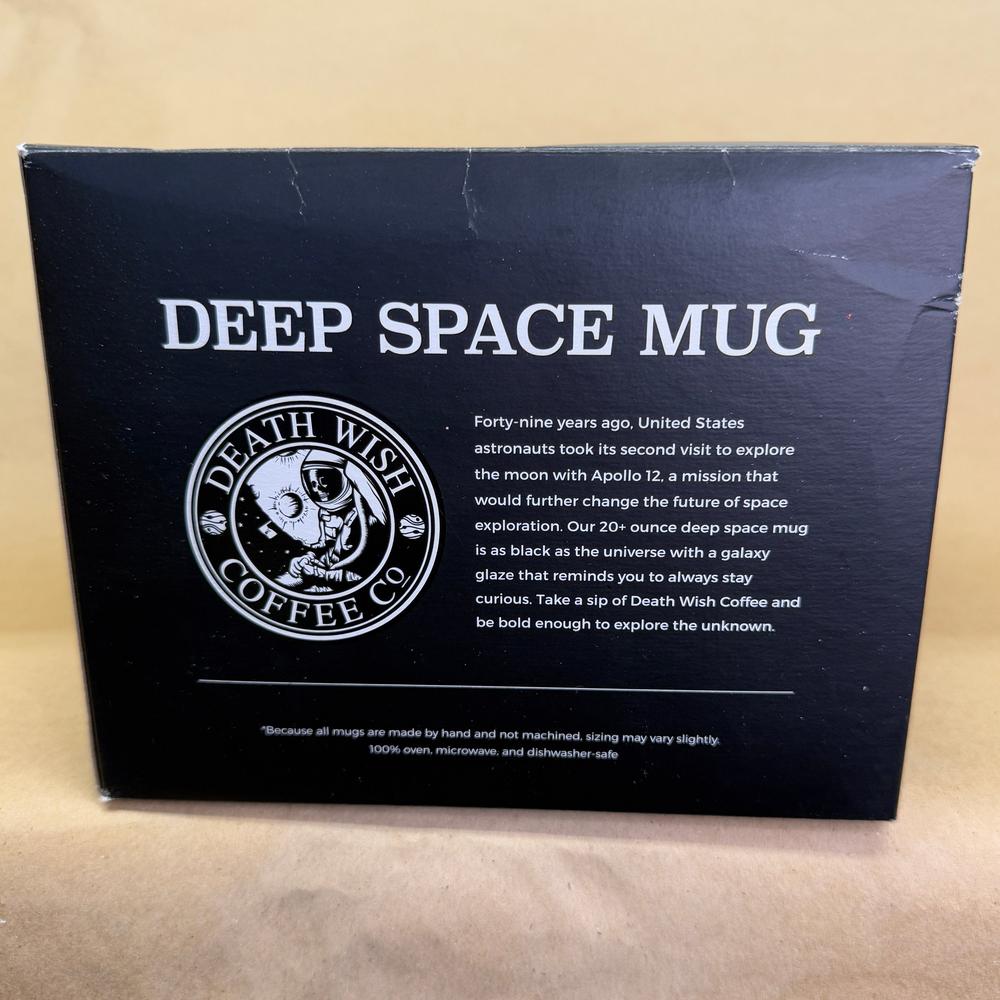 Death Wish Coffee Deep Space Deneen Pottery Mug NIB-2018 #4787/5000