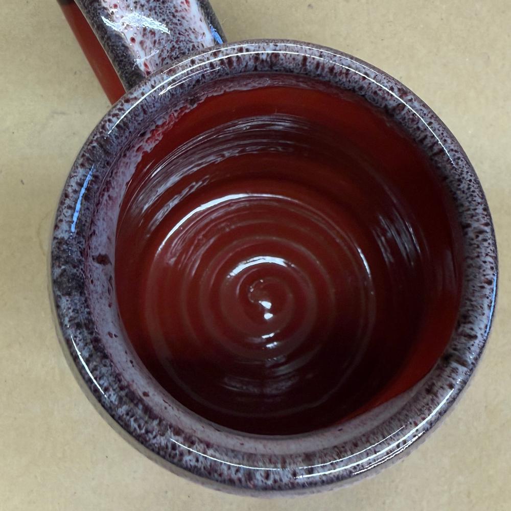 Death Wish Coffee Valentine Deady Bear Deneen Pottery Mug NIB-2017 #521/5000